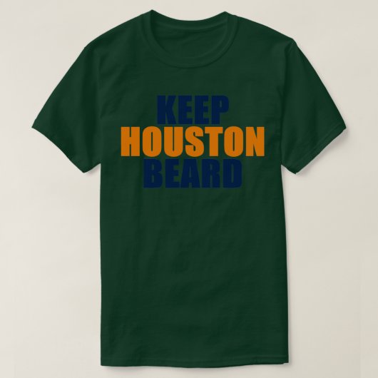 HOUD HOUSTON BEARD T-SHIRT (Design voorkant)