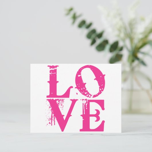 HOUD IN EEN Cool Font Briefkaart (Staand voorkant)