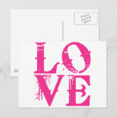 HOUD IN EEN Cool Font Briefkaart (Voorkant / Achterkant)