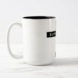 Houd je bijgeloof uit mijn leven! tweekleurige koffiemok