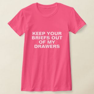 Houd je brief uit mijn T-shirt