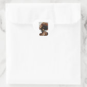 Houd je bureau stijlvol en functioneel met deze sm hart sticker (Tas)