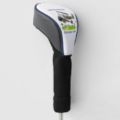 Houd je clubs vast golfheadcover (Schuin)