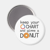 Houd je (Donut) kaart en geef me een Donut Magneet (Voorkant / Achterkant)