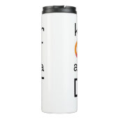 Houd je (Donut) kaart en geef me een Donut Thermosbeker (Achterkant)