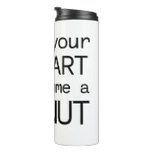 Houd je (Donut) kaart en geef me een Donut Thermosbeker (Geroteerd rechts)