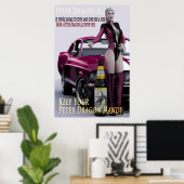 Houd je draak bij de hand poster (Thuiskantoor)