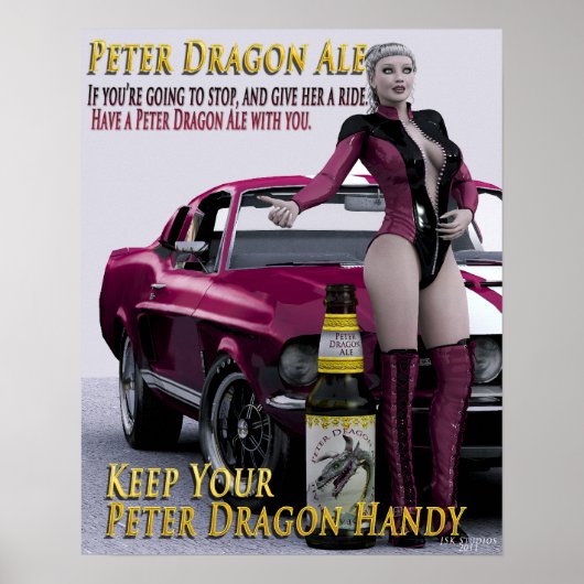 Houd je draak bij de hand poster (Voorkant)