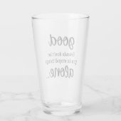 Houd je eigen glas aan :-) of ontwerp het zelf :-) (Achterkant)