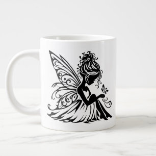 Houd je eigen -mok gigantische koffiemok aan of on grote koffiekop