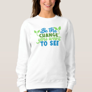 Houd je eigen sweatshirt aan of ontwerp het zelf