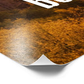 Houd je gezicht altijd naar de zon toe foto afdruk (Hoek)