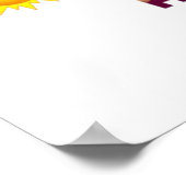 Houd je gezicht altijd tegen de zon poster (Hoek)