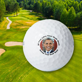 Houd je golfbal Obama Golfballen
