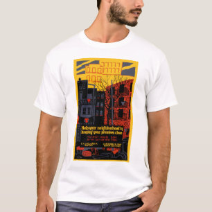 Houd je groep schoon t-shirt