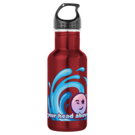 Houd Je Hoofd Boven Water  Waterfles