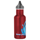 Houd Je Hoofd Boven Water Waterfles (Links)