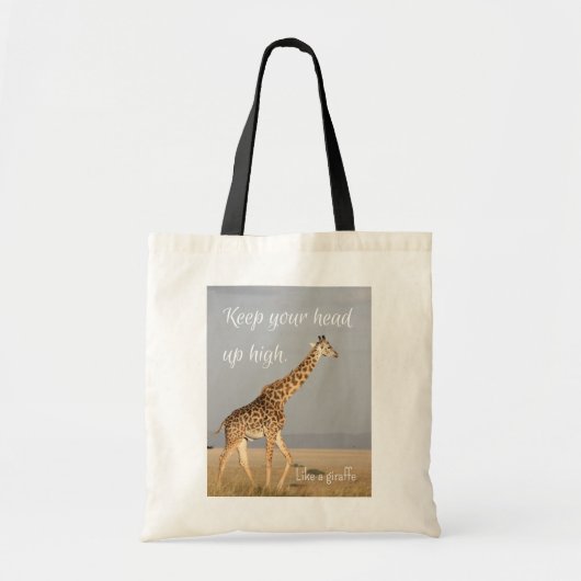 Houd je hoofd hoog-Tote Tote Bag (Voorkant)