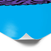 Houd je hoofd in de wolken perfect poster (Hoek)