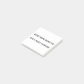 Houd je hoofd omhoog - Aangepaste aanmoediging Sti Post-it® Notes (Schuin)