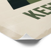 Houd Je Hoofd Omhoog Perfect Poster (Hoek)