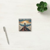 Houd Je Hoofd Omhoog Post-it® Notes (Kantoor)
