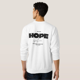 Houd je hoop levend - Wit Trui
