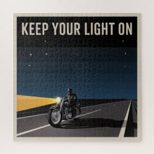 Houd Je Licht Aan Legpuzzel