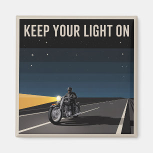 Houd Je Licht Aan Magneet
