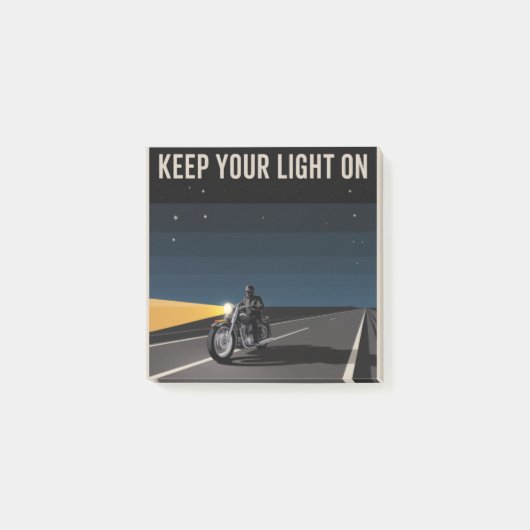 Houd Je Licht Aan Post-it® Notes (Voorkant)