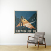 Houd Je Licht Aan Wandkleed (In situ)