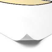 Houd je ogen gepeld grappig oogbal woordje poster (Hoek)