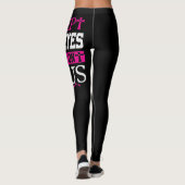 Houd je ogen gericht op Jezus Leggings (Achterkant)