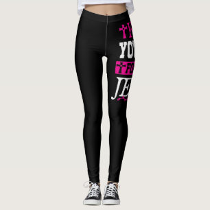 Houd je ogen gericht op Jezus Leggings