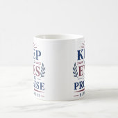 Houd je ogen op de belofte Bijbeltekst Koffiemok (Center)