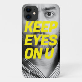 "Houd je ogen op je" unieke telefoonhoesje Case-Mate iPhone Case