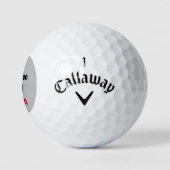 Houd Je Oog Op De Bal Grijs Grappig Aangepast (Logo)
