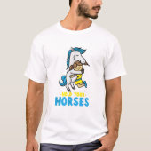 Houd je paarden Tshirt Paard Cadeaus voor Meisjes  (Voorkant)