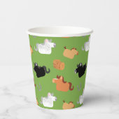 Houd je paarden vast papieren bekers (Achterkant)