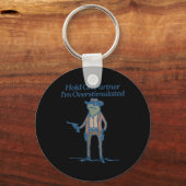 Houd je partner vast in een overgestimuleerde cowb sleutelhanger (Voorkant)