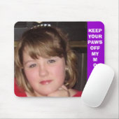 HOUD JE PAWS UIT MIJN MUIS!! MUISMAT (Met muis)