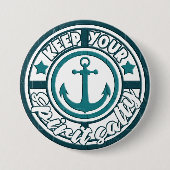 Houd je spirit zoute Button (Voorkant)