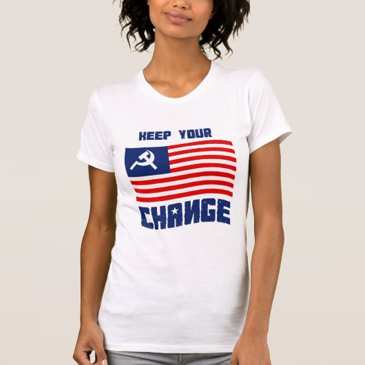 Houd je T-shirt voor verandering (Voorkant)