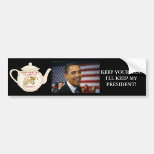 HOUD JE TEA. BUMPERSTICKER