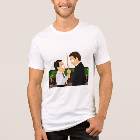 "Houd je van vis?" Tri-Blend Shirt (Voorkant)