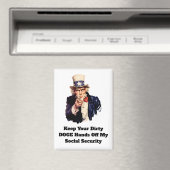 Houd je vuile DOGE handen van mijn sociale zekerhe Magneet (Insitu (Vaatwasser))