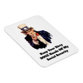 Houd je vuile DOGE handen van mijn sociale zekerhe Magneet (Rechterzijde)