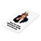 Houd je vuile DOGE handen van mijn sociale zekerhe Magneet (Linkerzijde)