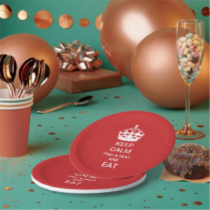 HOUD KALK dicht en eet Bord uit