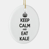 HOUD KALK EN EAT KALE KERAMISCH ORNAMENT (Rechts)